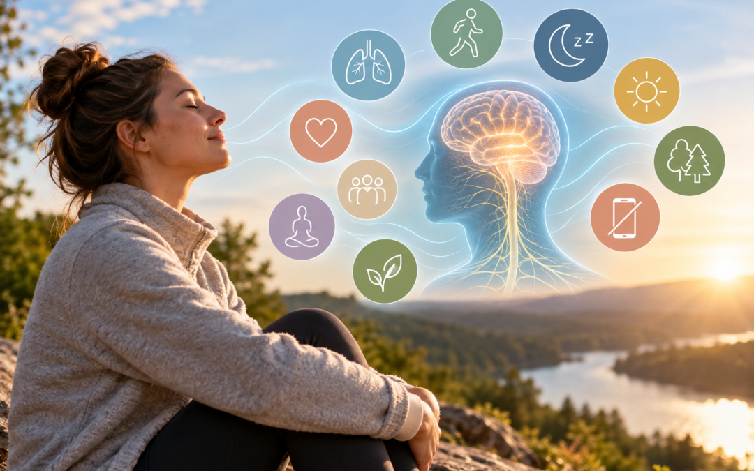 Comment réguler son système nerveux? 10 stratégies simples à essayer